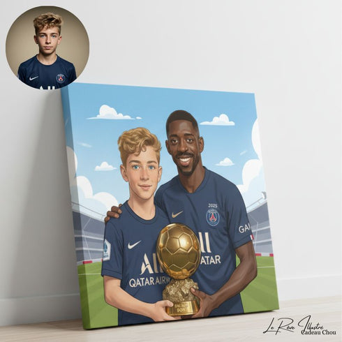 Magisches Porträt – Der Illustrierte Traum™ – Spezial für Fußballfans